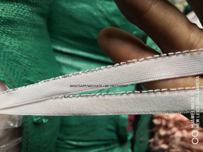 Low Price Elastic Webbing,Light Color Shoulder Elastic Strap,Underwear Elastic Webbing,Jacquard Bra Elastic For Garment,