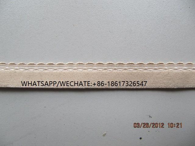 Low Price Elastic Webbing,Light Color Shoulder Elastic Strap,Underwear Elastic Webbing,Jacquard Bra Elastic For Garment,