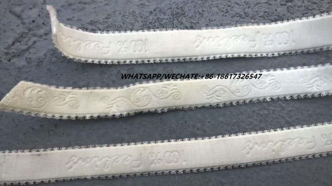 Low Price Elastic Webbing,Light Color Shoulder Elastic Strap,Underwear Elastic Webbing,Jacquard Bra Elastic For Garment,