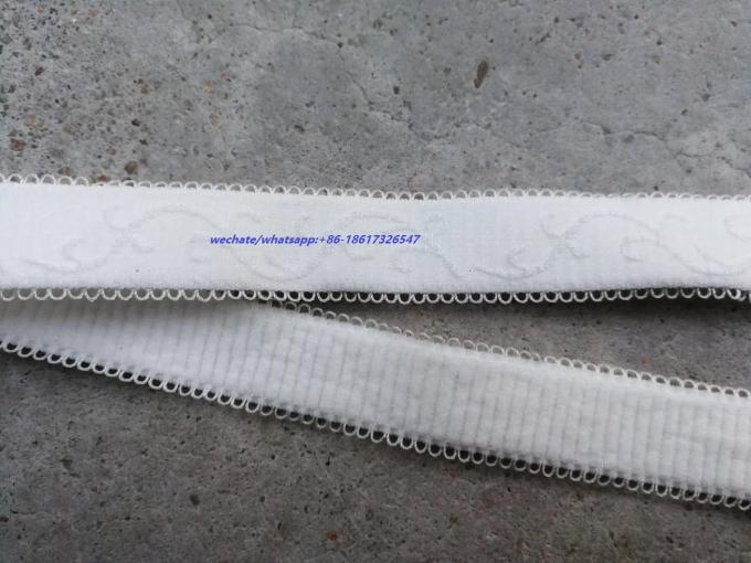 Low Price Elastic Webbing,Light Color Shoulder Elastic Strap,Underwear Elastic Webbing,Jacquard Bra Elastic For Garment,