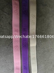 China Jacquard Elastic Name Tape With High Quality Bra Elastic Strap Overstock,Buy Elastic Band Stocklot In China supplier
