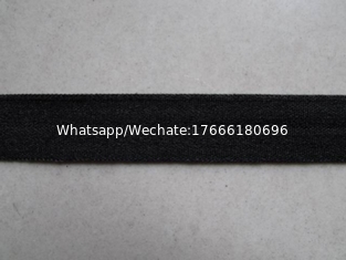 China Buy Black Folder Elastic Tape,Cheap Price Fold Over Elastic Stock In China supplier