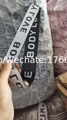 Cheapest price gent's elastic waistband for underware elastic tape stocklot men's elastic waistband warehouse wholesale